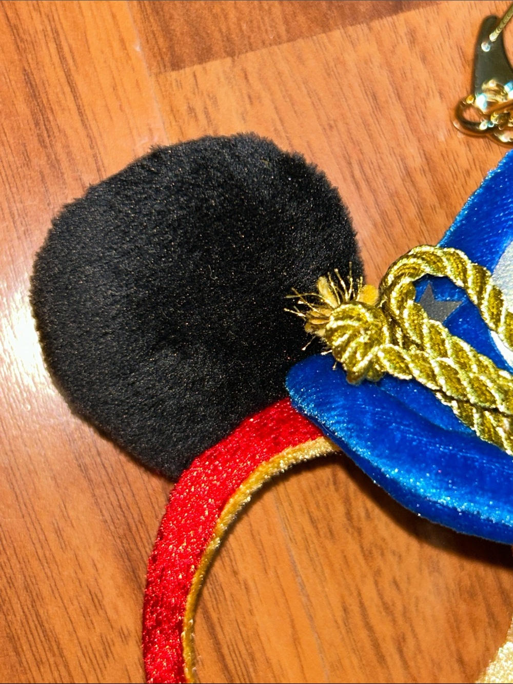 NWT Disney x Tokyo Disneyland Mini Fantasia Mickey Ears Headband Keychain - Picture 4 of 11